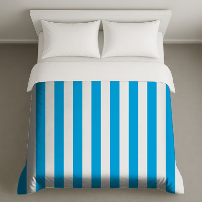 Blue White Stripes Duvet Covers