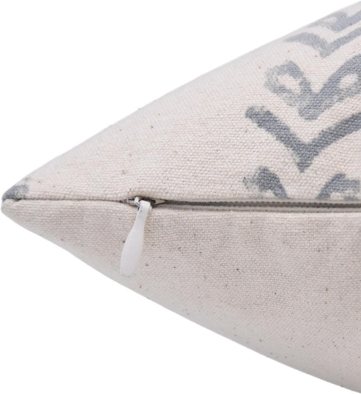 Coussin décoratif en coton fait à la main avec housse de coussin à motif de flèches Fabividine - 20 x 20 po, 20 po x 20 po
