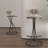 Bar Stools Set Of 2 S-Shaped Barstools With Backrest Upholstered Dining Chairs Counter Height Stool For Kitchen Island-1835976529-1835976530