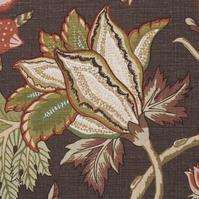 Darsy Tree Of Life Fabric, Sepia