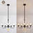 26" W 5-Light Dimmable Spider Chandelier-1030308659