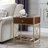 Claudette Solid + Manufactured Wood Side Table-1379829590
