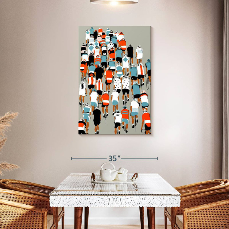 Sireci Peloton, 45" H x 30" W