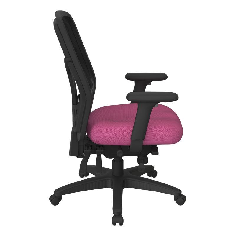 Chaise de travail ergonomique ProGrid, Rose