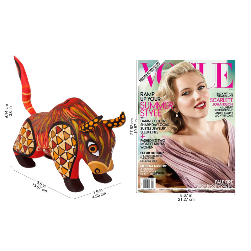 Novica Sun Force Wood Alebrije Figurine