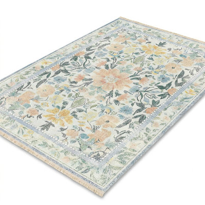 Tapis floral Heirloom 7 pi x 10 pi