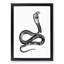 Viper Snake Illustration - Picture Frame Graphic Art Print-55760560-55760566