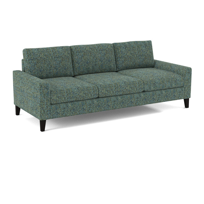 Madison 84" Sofa, Connelly Peacock Performance Tweed
