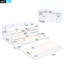 Lit de jour simple en bois TG, blanc, 2 lits gigognes, 3 rangements-679965598