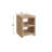 Colston Natural End Table With Storage