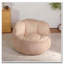 Fauteuil à billes en fausse fourrure, aucun assemblage requis-688919798