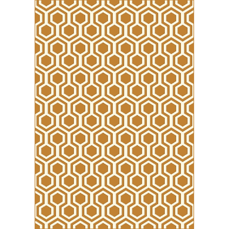 Trend Viscose Geometric Indoor Rug, Rectangle 6'7" x 9'6"