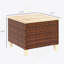 Petite table d'extérieur, table de bout, table d'appoint pour patio