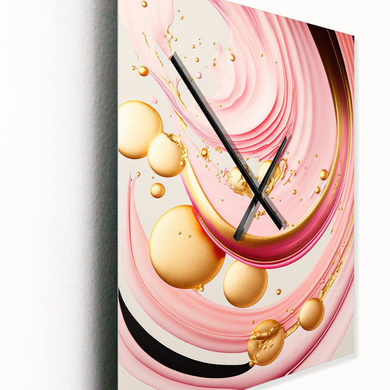 Insa - Horloge murale moderne, H 32 po x l 24 po