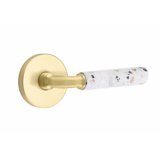 Select Round Privacy (Bed & Bath) Door Lever with Round Rosette
