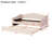 Modern Teddy Fleece LED Upholstered Daybed with Trundle-1277170306-1277170316