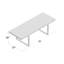 Table de salle à manger extensible Breta