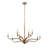 Dorianne 34" 12-Light Chandelier