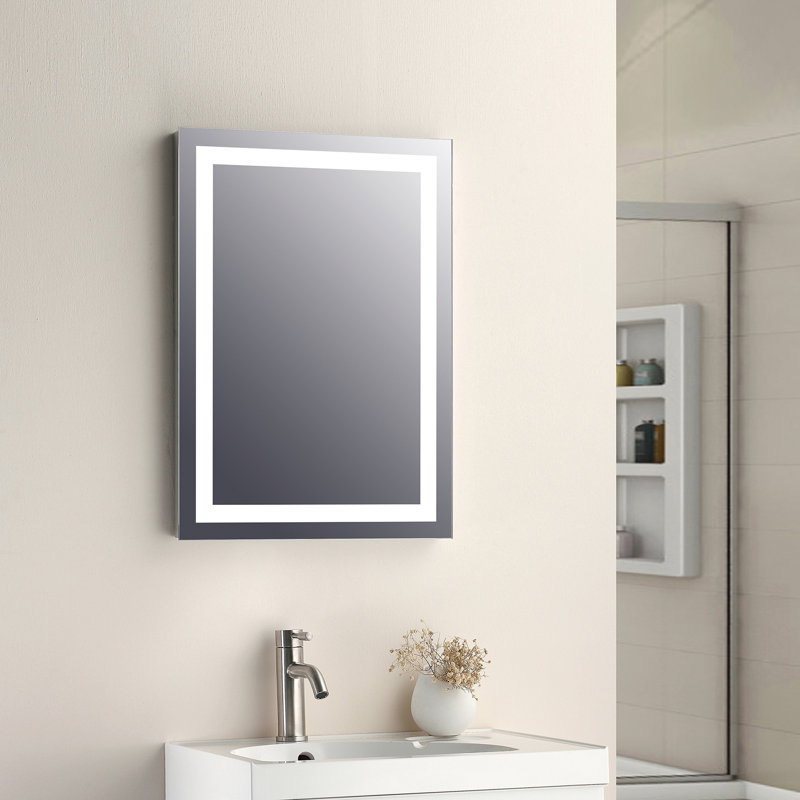 Miroir de salle de bain lumineux moderne à del Bella