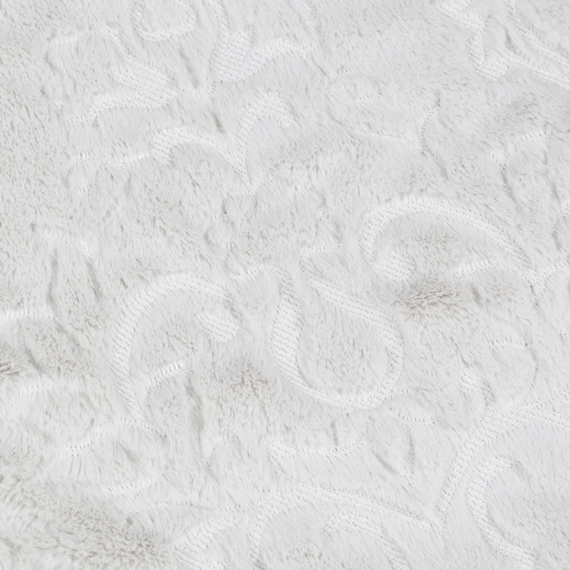 Throw Blanket, White, 152.4cm L x 203.2cm W