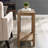Emmie A-Frame End Table with Lower Shelf-568934150
