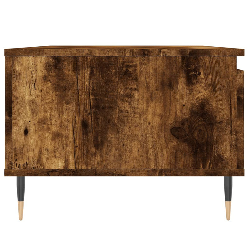 Micki Coffee Table with Storage, Smoked Oak