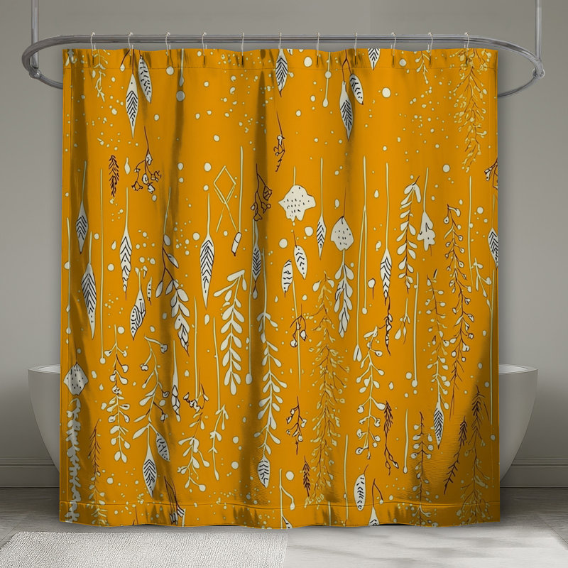 Rideau de douche Botanical - Boho, L 70 po x H 72 po