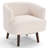 28.8'' Wide Modern Soft Upholstered Swivel Living Room ArmChair With Solid Wood Legs-476247956