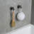 Modern 6-Piece Bathroom Hardware Set,Gun Grey Space Aluminum(24"&16"Towel Bars)-124031022