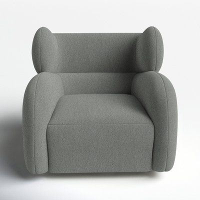 Pablo Upholstered Swivel Armchair