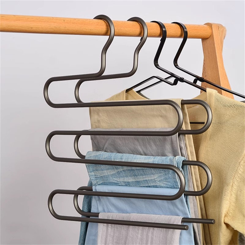 Cintre pour pantalons en alliage d'aluminium, 5