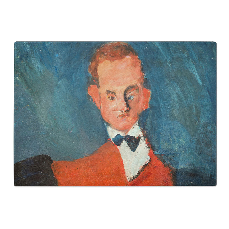 The Waiter by Chaim Soutine Chopping Board, 0.4cm H x 28.5cm W x 39cm L