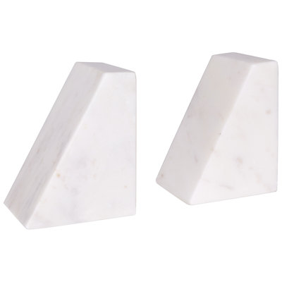 Marble Bookends
