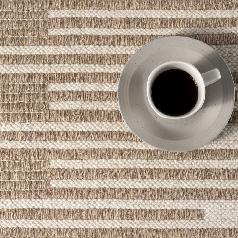 Tapis réversible en laine Drift, Tapis de couloir 2 pi 8 po x 8 pi