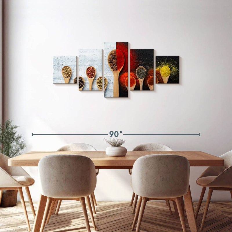 Healthy Spices, 30" H x 68" W