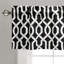 Geometric Tailored Window Pelmet-818249084