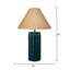 Allister Ceramic Table Lamp with Raffia Shade