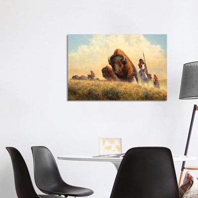 «Days Of Plenty» par Joe Velazquez - peinture sur toile tendue