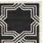 Gere Geometric Black/Cream Indoor / Outdoor Area Rug-1468322060