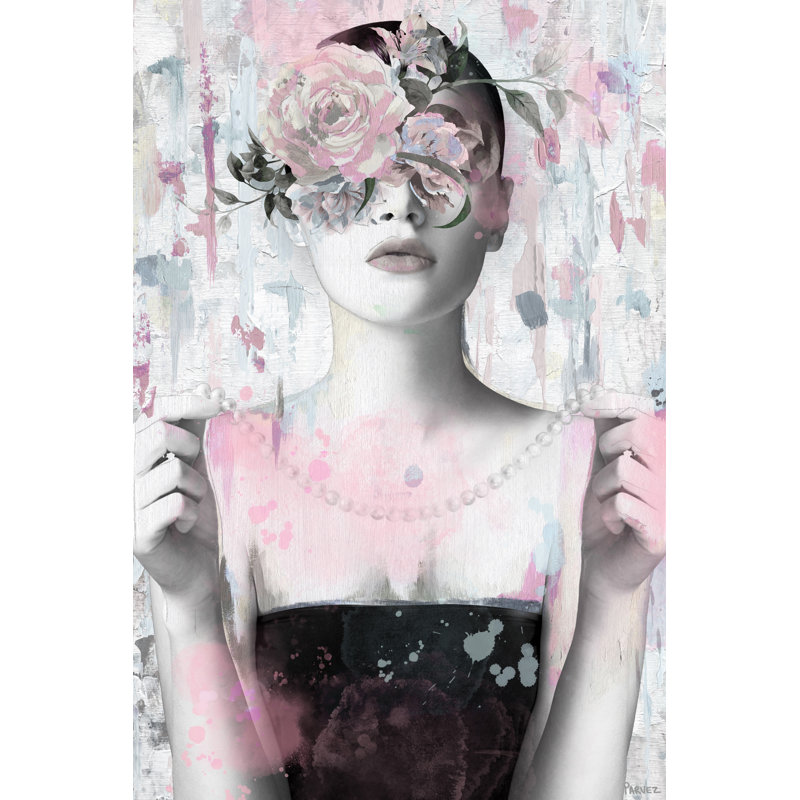 Be Like A Flower by Parvez Taj - Wrapped Canvas Painting, 30cm H x 20cm W