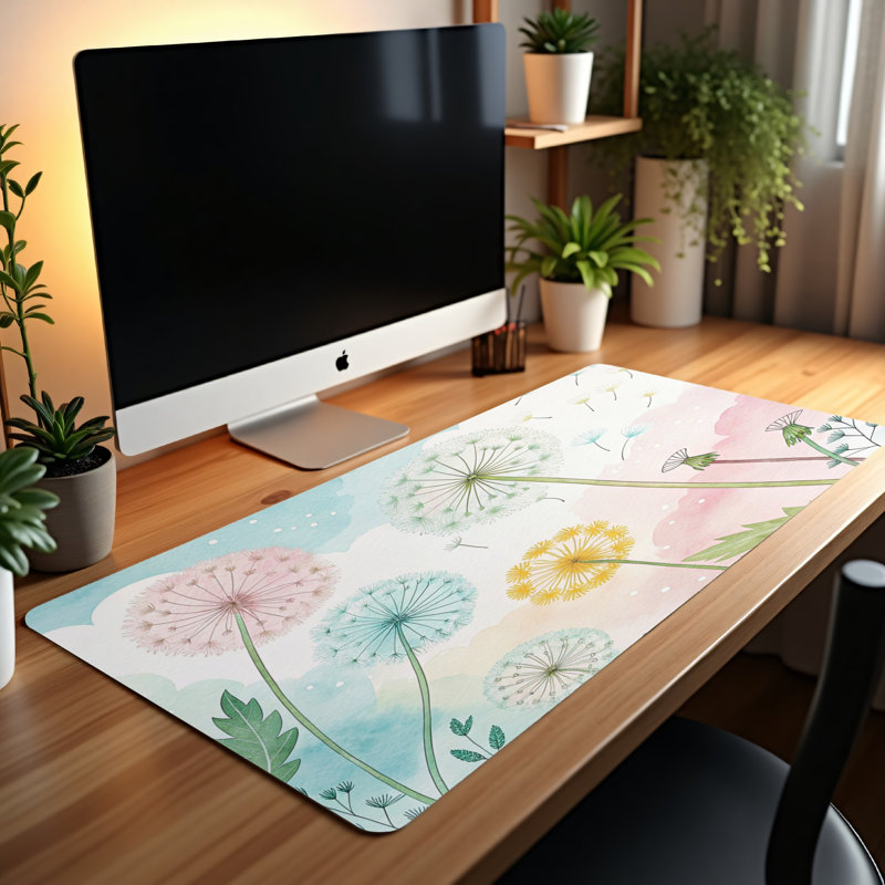 Polyester Desk Pad, 23.6x13.8