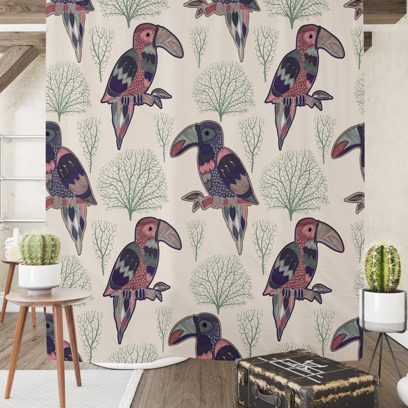Shower Curtain, 93" H x 70" W