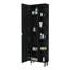 Los Angeles Linen  Cabinet, Mirror, Five Shelves