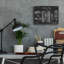 «Tubular Machine Blueprint Vernis», impression sans cadre-15708608