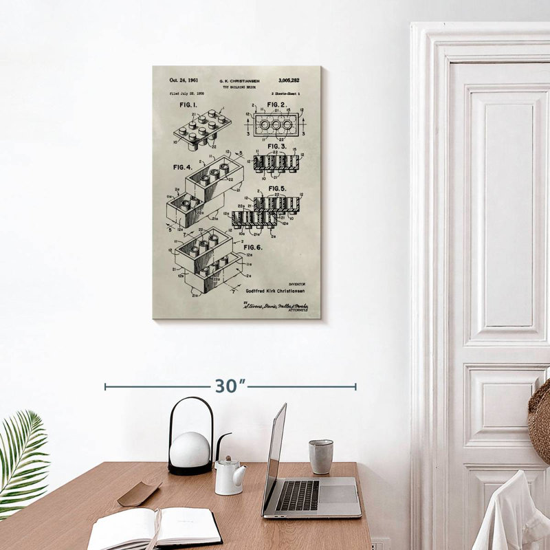 Laelle - Lego, 30" H x 20" W