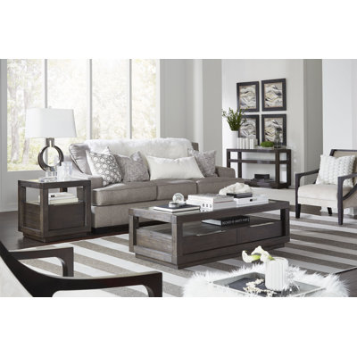 3 - Piece Glass Top Living Room Table Set