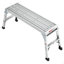 Plateforme de travail en aluminium échelle pliante portative ANSI capacité 225 lb 40 po