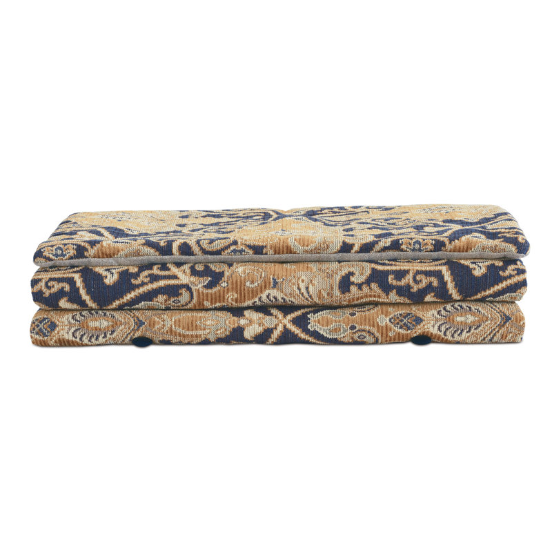 Arthur Ochre Polyester Bed Runner