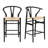 Fully Assembled Wishbone Barstool (No Including  Table)-888814197