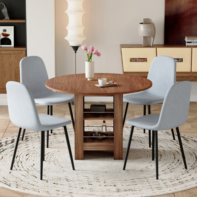 Table de salle à manger 42 "Mid-Century